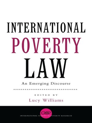 cover image of International Poverty Law